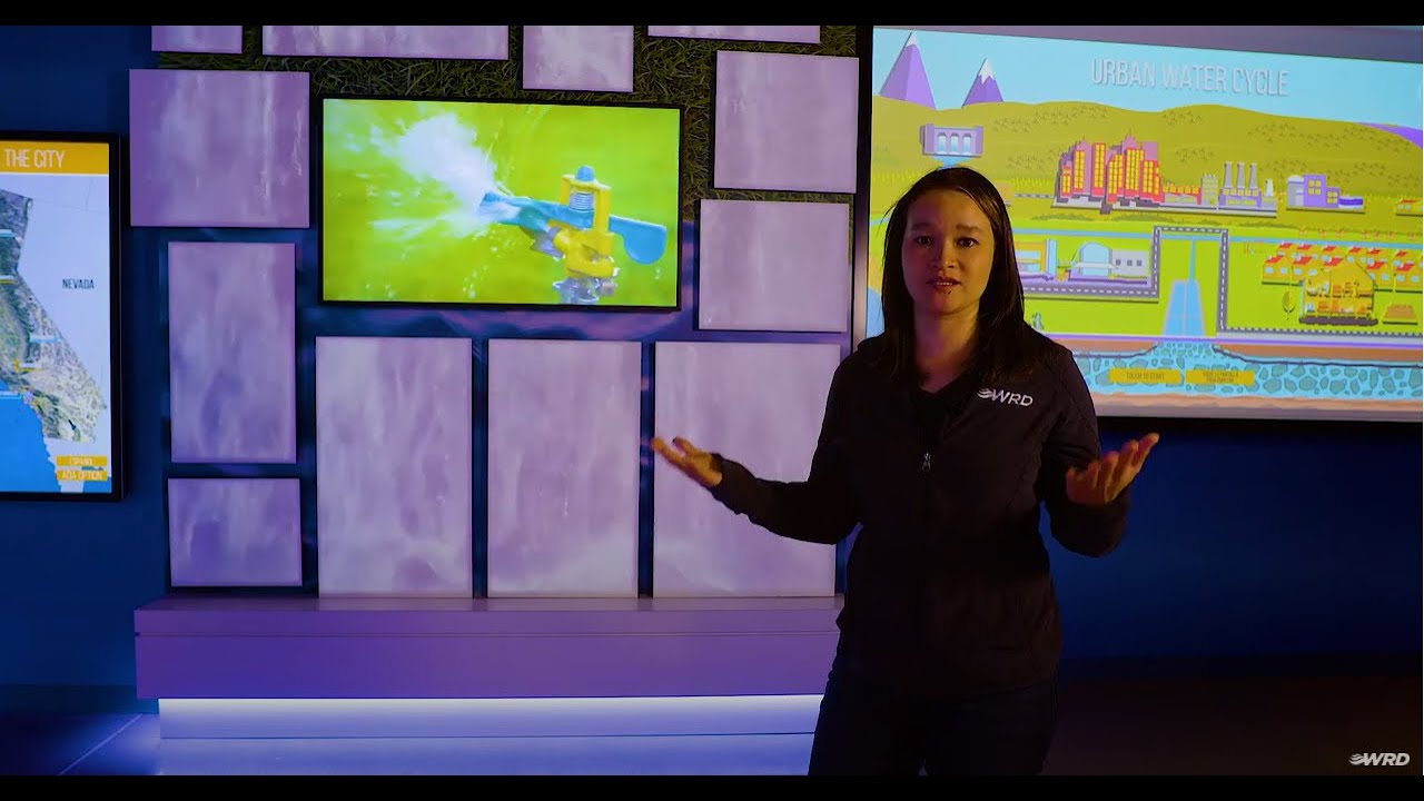 ARC Learning Center Exhibits - WRD Albert Robles Center - YouTube