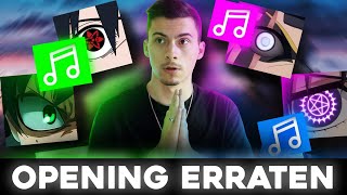 'ANIME-OPENINGS ERRATEN' CHALLENGE (EXTREME) +Bestrafung 😵😱 | NIK