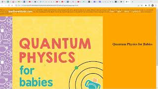 Quantum Physics for Babies Website Landing Page screenshot 1