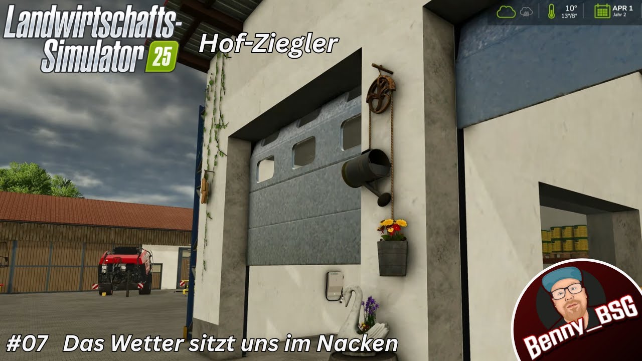 Landluft-Hof Ziegler   #07   Das Wetter sitzt uns im Nacken  [4K] [LetsPlay] [Story]