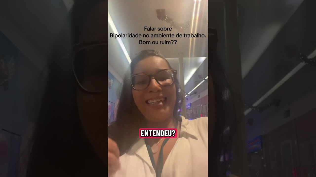 Falar 🗣️ sobre Bipolaridade no ambiente de trabalho. Bom ou ruim?? @BipolarDisorderSheilaZuleika 