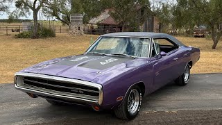 1970 Dodge Charger R/T SE | Plum Crazy, Numbers-Matching 440, A/C & Magnum 500s