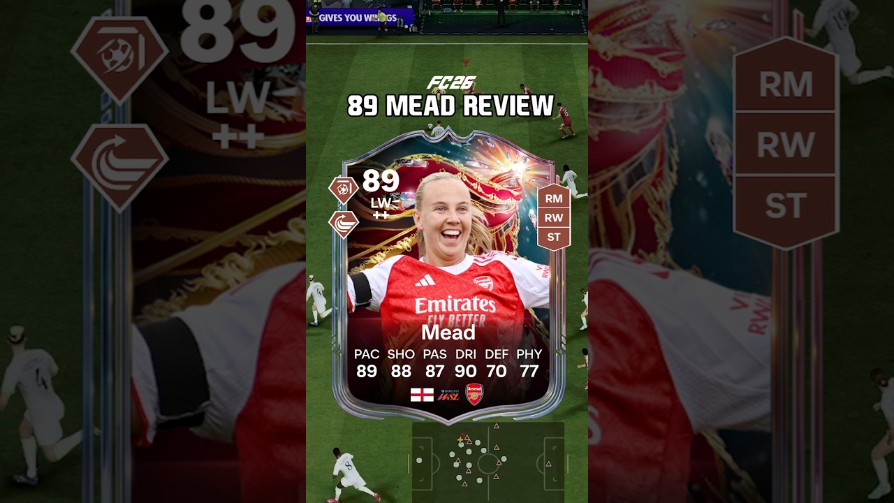 89 Mead Review in FC 26, still thinking about what she did in 2022😮‍💨