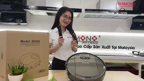 ROBOT HÚT BỤI CẦM TAY SHIMONO | ZK808 | Hướng dẫn sử dụng Remote của Model ZK808