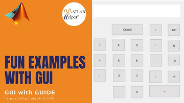 Fun Examples with GUI | GUIDE | @MATLABHelper