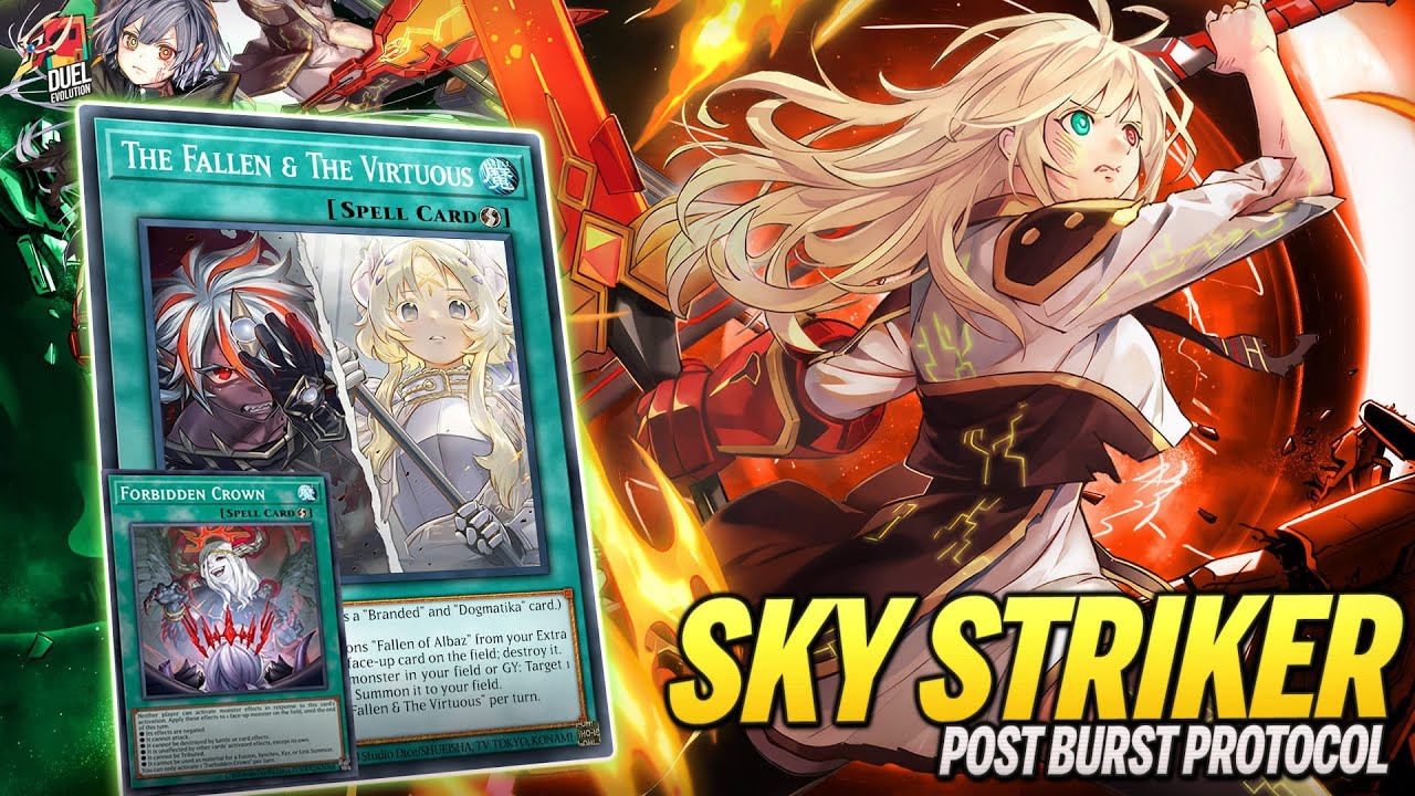 Deck Sky Striker Post Burst Protocol | MDPRO3 | Replays  & Decklist