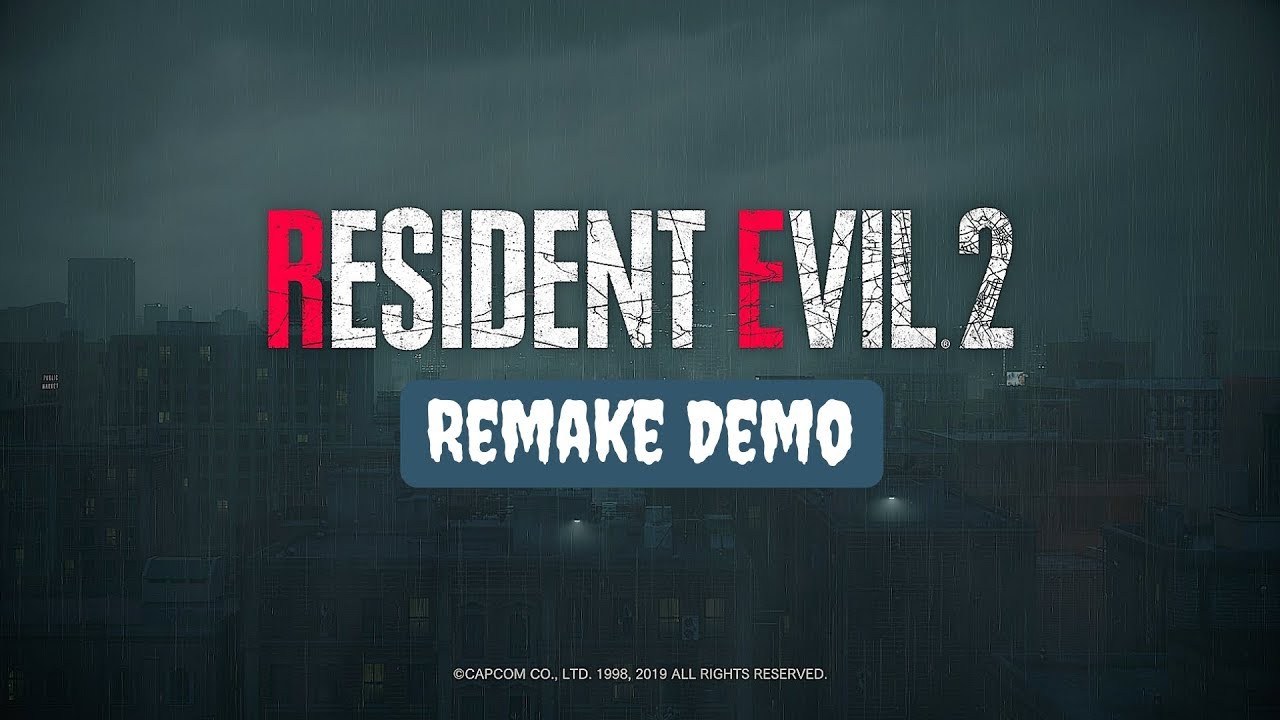 Resident Evil/Biohazard 2 Remake PC One Shot Demo