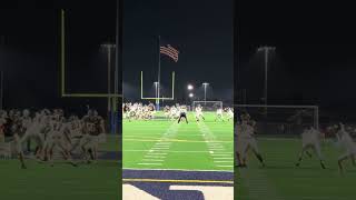Joliet Catholic's Liam Huffman throws a 34-yard pass to Keegan Castagnoli Joliet Catholic's Liam Huffman throws a 34-yard pass to Keegan Castagnoli