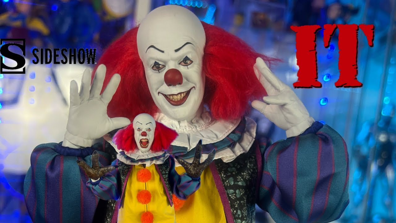 Sideshow Collectibles: IT( 1990) 1/6 scale Pennywise the clown