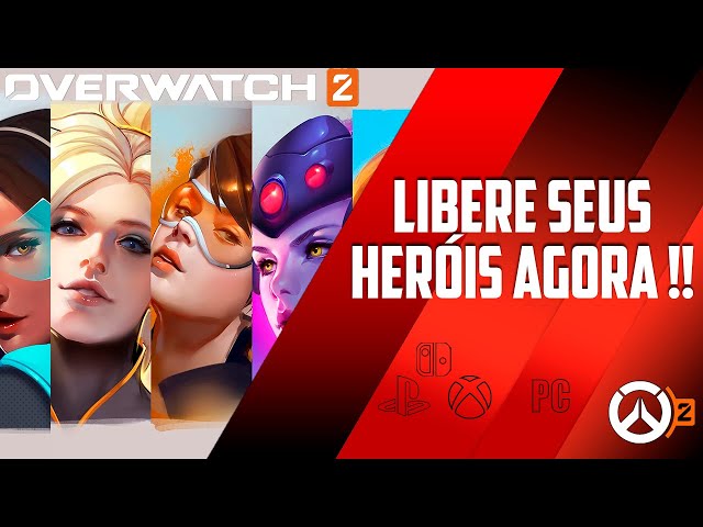 Overwatch 2: novos jogadores terão que desbloquear personagens