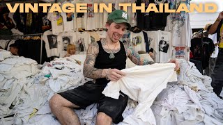 Thailands Largest Vintage Event | Shopping For Vintage Clothing