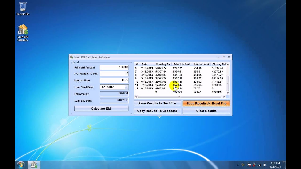How To Use Loan EMI Calculator Software