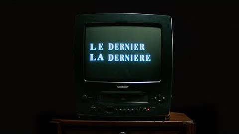 KYAN KHOJANDI - LE DERNIER LA DERNIÈRE