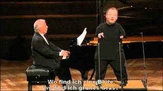 (Schubert)Winterreise: Thomas Quasthoff & Daniel Barenboim - Erstarrung chords