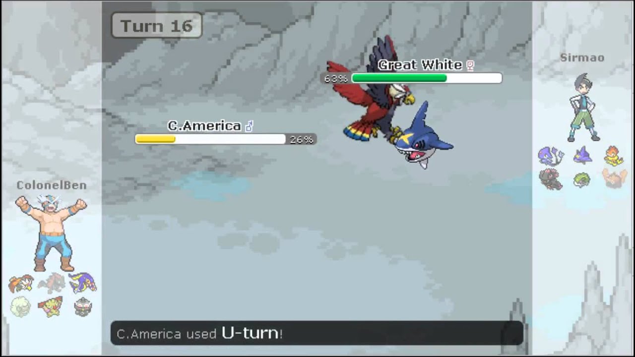 Pokemon Showdown Online Match ColonelBen vs SirMao 3