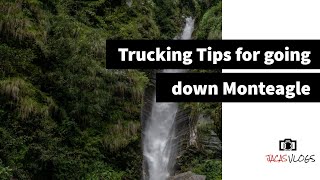 Trucking Tips for going down Monteagle