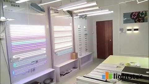 Lightstec show room  led linear light  led strip light led profile