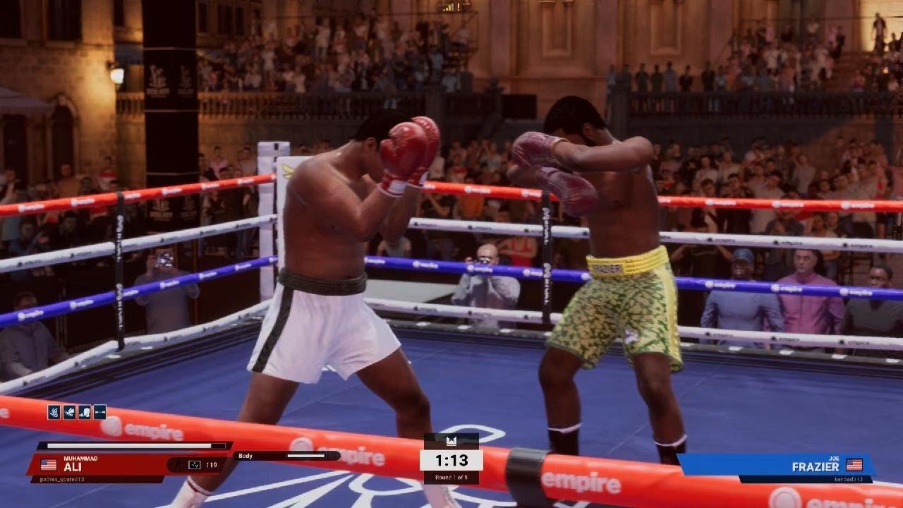 Undisputed Muhammad Ali Vs Joe Frazier Ranked Gameplay