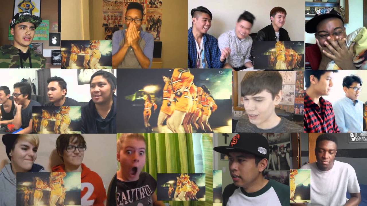 ★ALL REACTIONS MASHUP GIRL'S GENERATION _ CATCH ME IF YOU CAN !!!!★