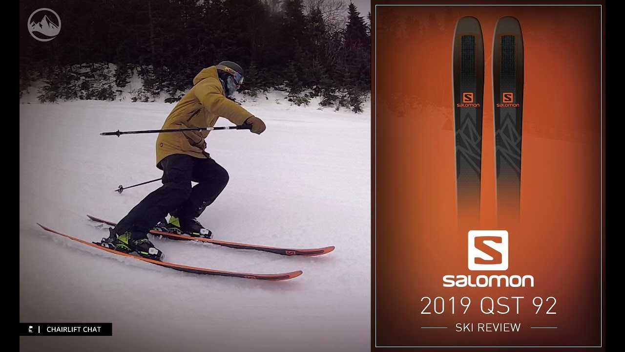 2019 Salomon QST 92 Ski Review - YouTube