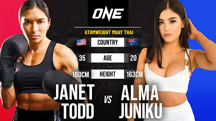 Women's Muay Thai BANGER  Janet Todd vs. Alma Juni...