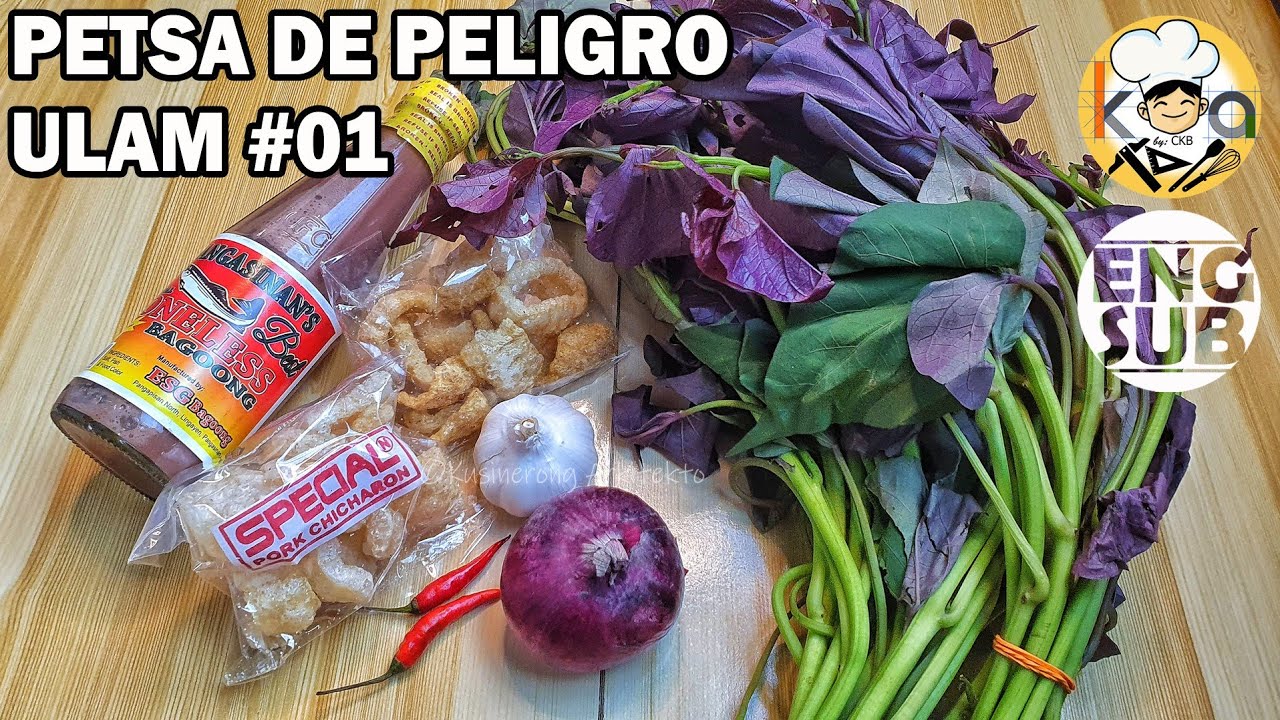 ANG ULAM NA NAGTAWID SA AMIN SA GUTOM NOON! | PETSA DE PELIGRO ULAM #1 (GINISANG TALBOS NG KAMOTE!)