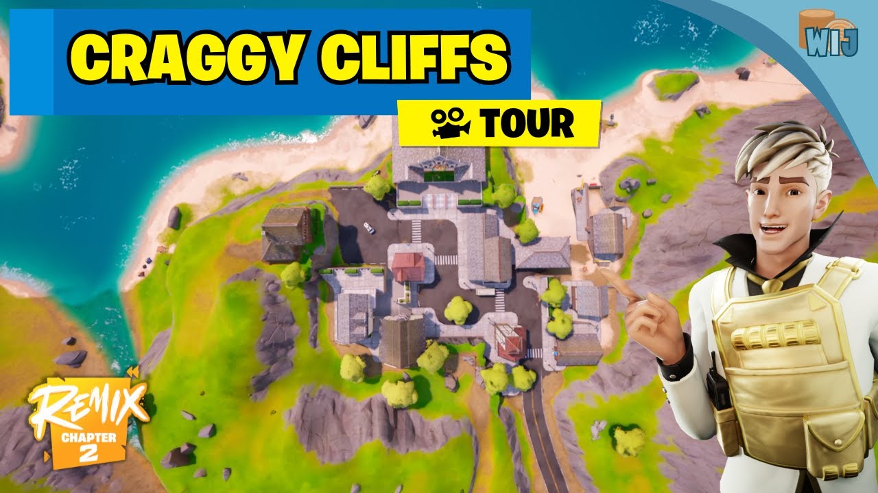 Craggy Cliffs Tour | Fortnite CH2 Remix