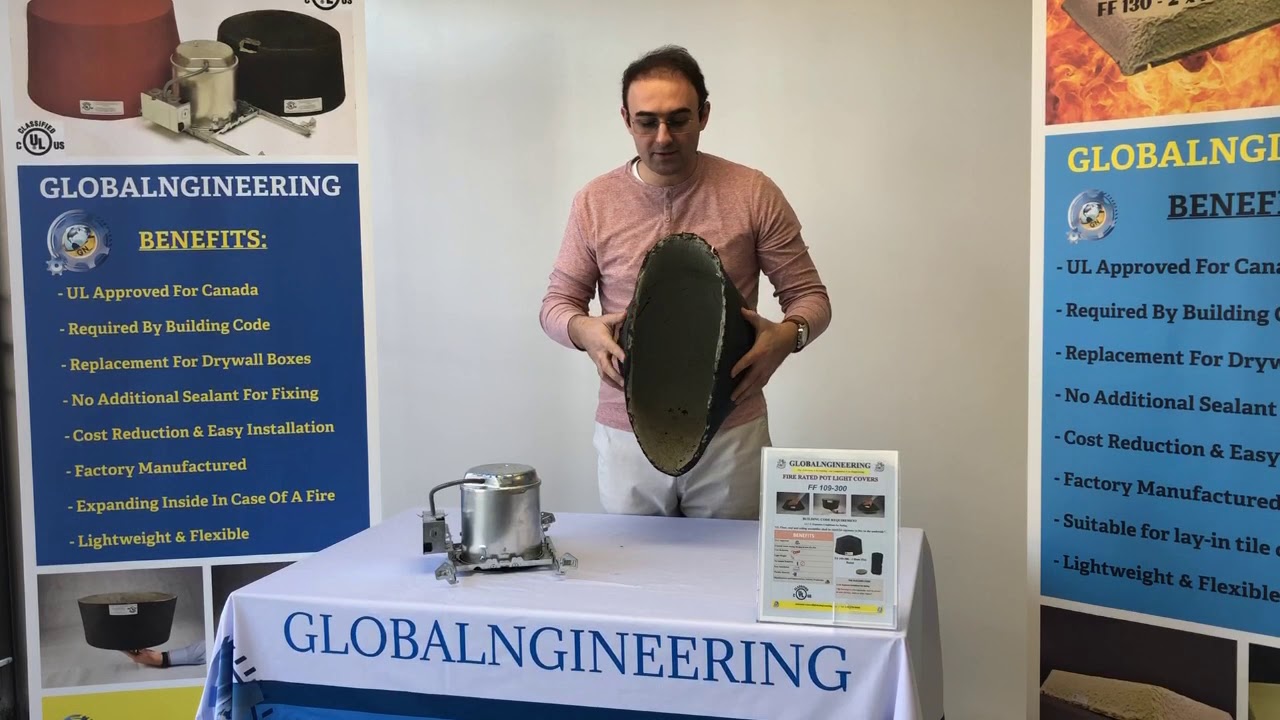 Recessed Light Cover - 1 HR Fire Rated