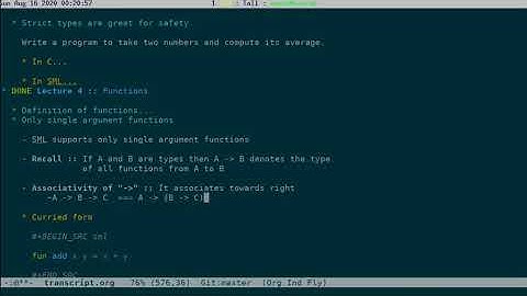 004 Functions in SML