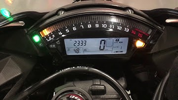 2016 ZX-10R Woolich RaceTools Engine warm up