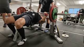 Week 16, 220722 - Bench Press 140Kg X 1
