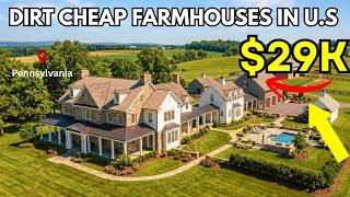 10 DIRT CHEAP PENNSYLVANIA Farmhouse with Massive LAND! You can Buy NOW !
