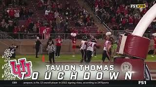 Utah RB Tavion Thomas scores second touchdown of the game vs Stanford