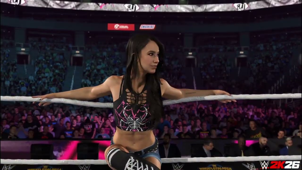 WWE 2K26 AJ Lee Full Entrance!