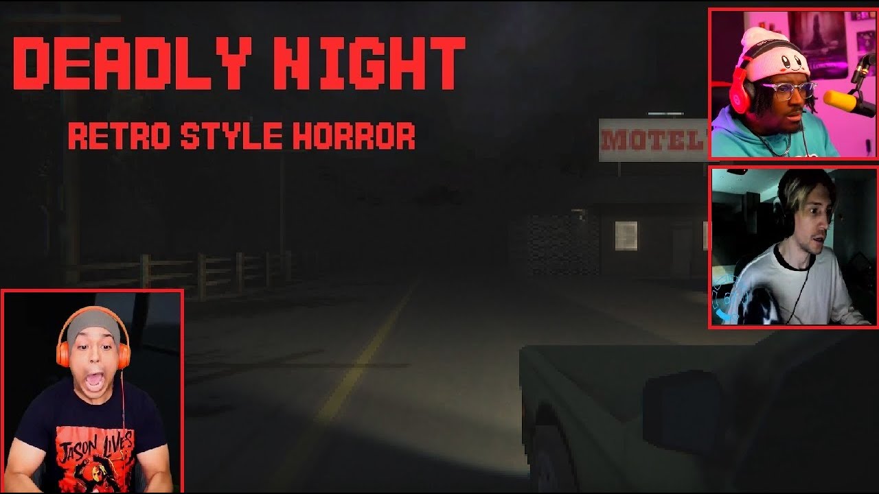 Deadly Night JUMPSCARE l TOP FUNNY REACTION STREAMERS