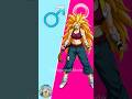 dragon ball super characters in female gender swap #shorts #dbz #goku