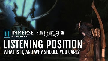 Sound Settings for Immerse Gamepack FFXIV