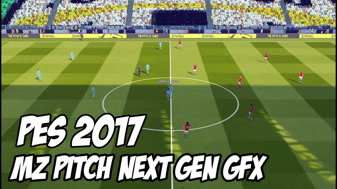 PES 2017 pitch: Sân bóng PES 2017 đầy màu sắc và chi tiết làm nổi bật những trận đấu trong game. Tưởng tượng mình đang đứng trên sân cỏ và chiến đấu cho đội bóng của mình trong những trận đấu đầy kịch tính và đầy bất ngờ. 