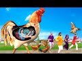 बड़ी मुर्गी Giant Chicken Village Comedy हिंदी कहानिया Hindi Kahaniya Hindi Comedy Stories Kahani