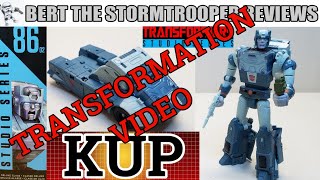 How To: Transforming Studio Series '86 KUP! Bert the Stormtrooper Reviews!