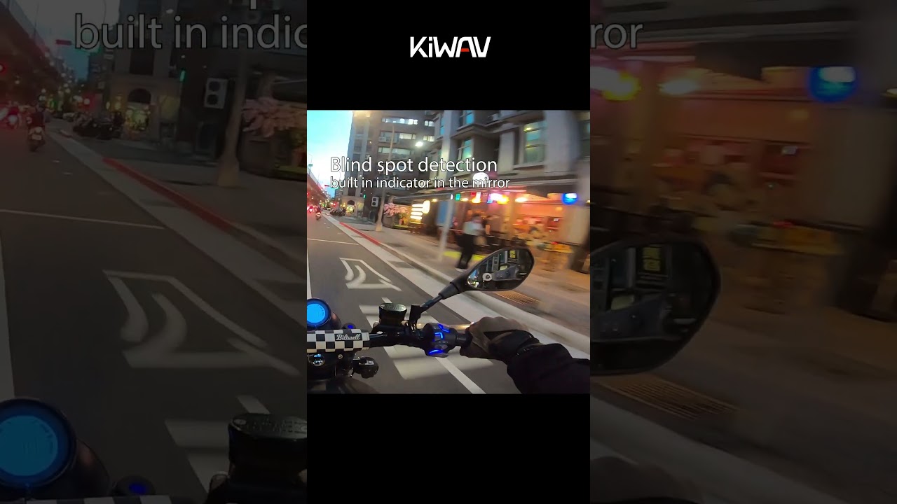 79GHz millimeter wave radar BSD motorcycle blind spot monitoring