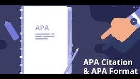 How to Use APA Style of Reference Citation in literature ( Amharic Tutorial) part one