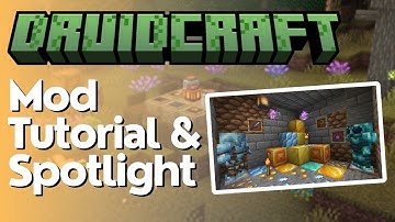 DruidCraft Mod Tutorial & Spotlight