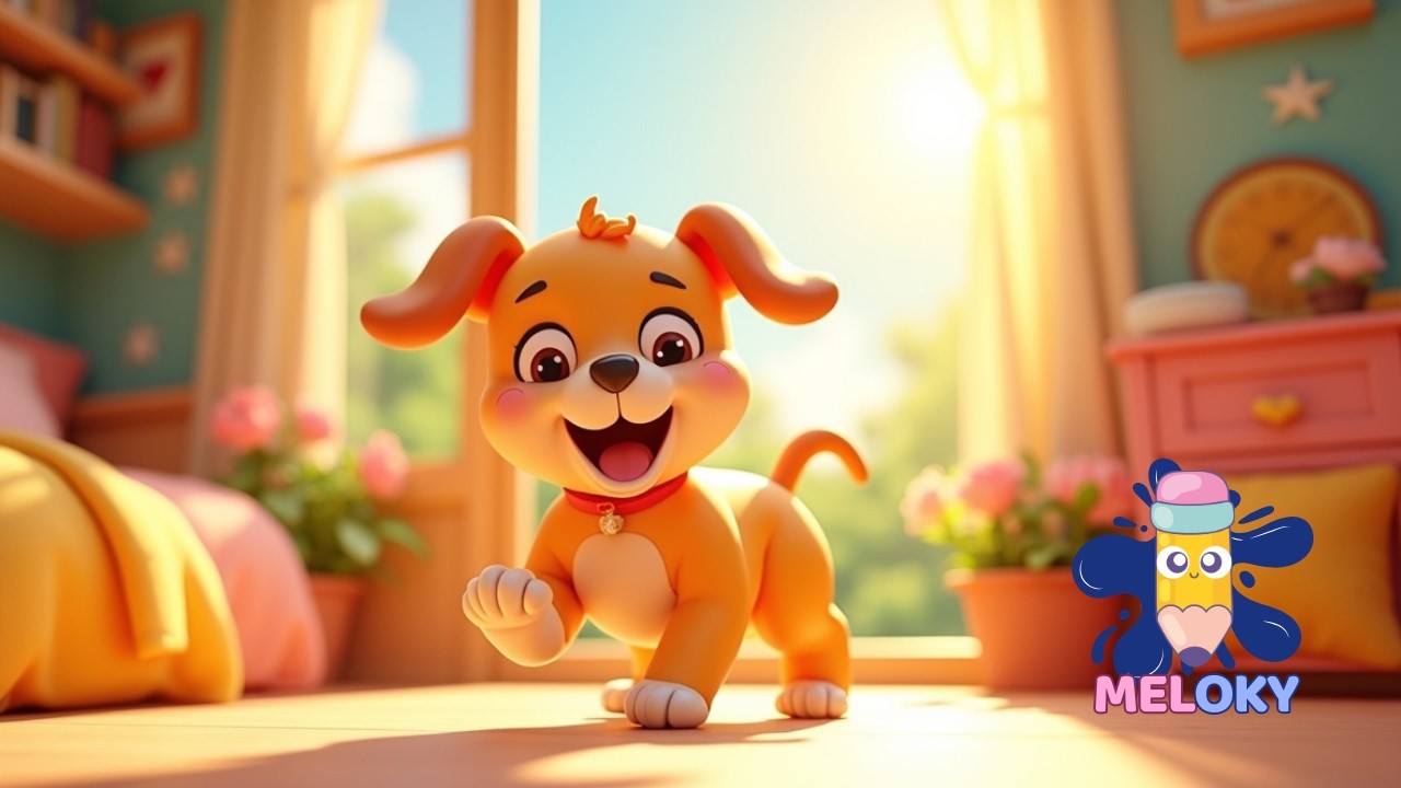 🐶🌟 Música Infantil para Pré-Escola | Cachorrinho Brincalhão 🎶 Canções Infantis