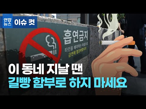 &amp;#39;길빵&amp;#39; 하던 사람들, 이제 &amp;#39;이곳&amp;#39;에선 흡연 금지 / 연합뉴스 (Yonhapnews)