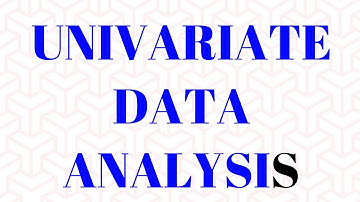Univariate Data Analysis | Survey Data Analysis