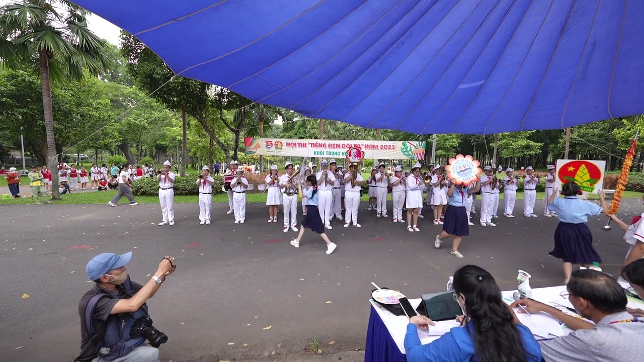 Trường THCS Bạch Đằng Q3 - Giải Khuyến khích Hội thi Tiếng kèn Đội ta cấp thành phố năm 2023