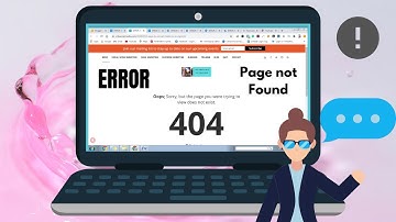 How to Fix ERROR 404 Page not found? 404 Page Crawl Error Google Search Console Webmaster Tool