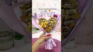 DIY Candy Bouquet 🍬💐 | Easy DIY Gift Idea #shorts