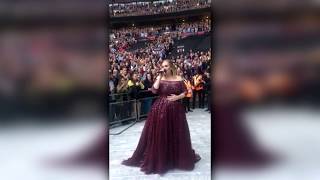 ADELE - First 100 seconds as she emerges at Wembley Stadium - 28 June 2017 - Hello - The Finale